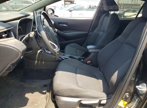 JTNK4RBE0K3048167 2019 TOYOTA COROLLA Black Widok wnętrza z przodu