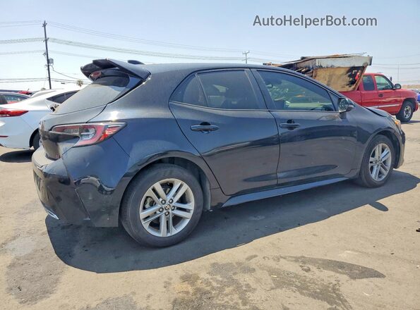 JTNK4RBE0K3048167 2019 TOYOTA COROLLA Black Tył prawy