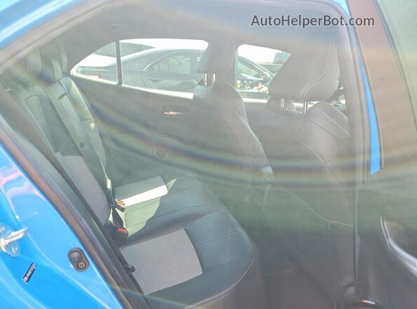 JTNK4RBE1K3031202 2019 TOYOTA COROLLA Blue Vista de los asientos traseros