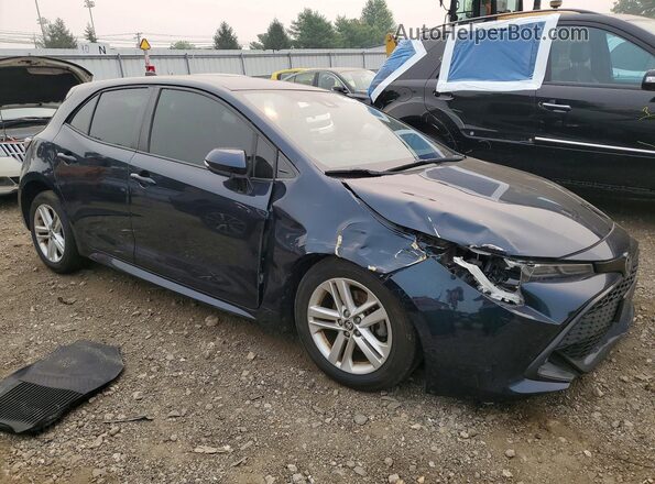 JTNK4RBE1K3061350 2019 TOYOTA COROLLA Blue Առջևի աջ