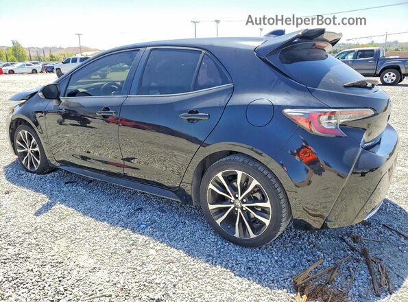 JTNK4RBE2K3017986 2019 TOYOTA COROLLA Black Tył lewy