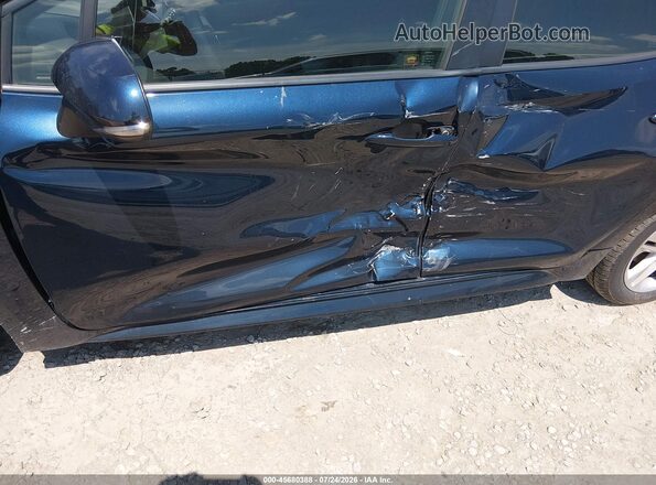 JTNK4RBE2K3028678 2019 TOYOTA COROLLA Blue Front view