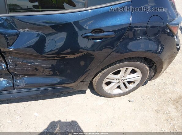 JTNK4RBE2K3028678 2019 TOYOTA COROLLA Blue 
