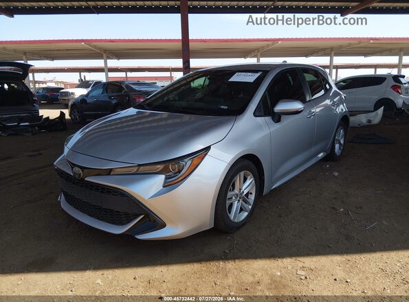 JTNK4RBE2K3054911 2019 TOYOTA COROLLA Silver Передня ліва чверть