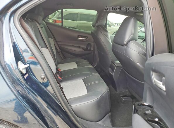 JTNK4RBE3K3032335 2019 TOYOTA COROLLA Blue Հետևի նստատեղերի տեսք