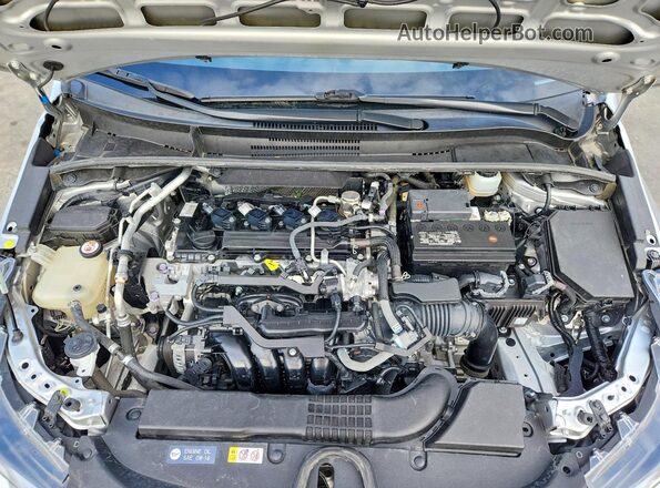 JTNK4RBE3K3060667 2019 TOYOTA COROLLA Silver Շարժիչի բաժամունքի տեսք