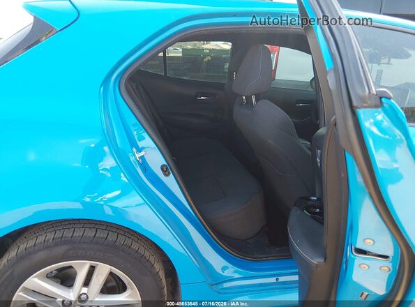 JTNK4RBE5K3040727 2019 TOYOTA COROLLA Blue VIN կոդի պիտակի տեսք