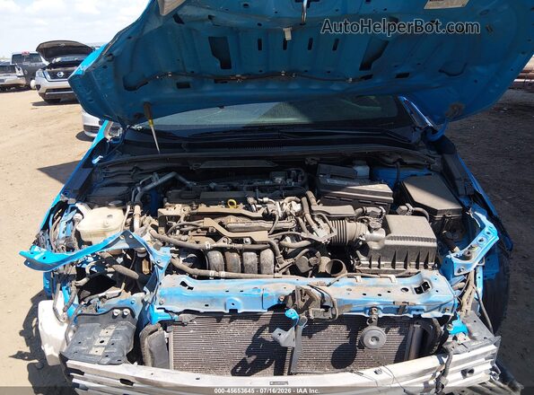 JTNK4RBE5K3040727 2019 TOYOTA COROLLA Blue Հետևի տեսք