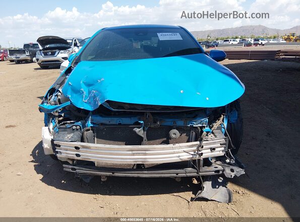 JTNK4RBE5K3040727 2019 TOYOTA COROLLA Blue Սալոնի հետևի տեսք