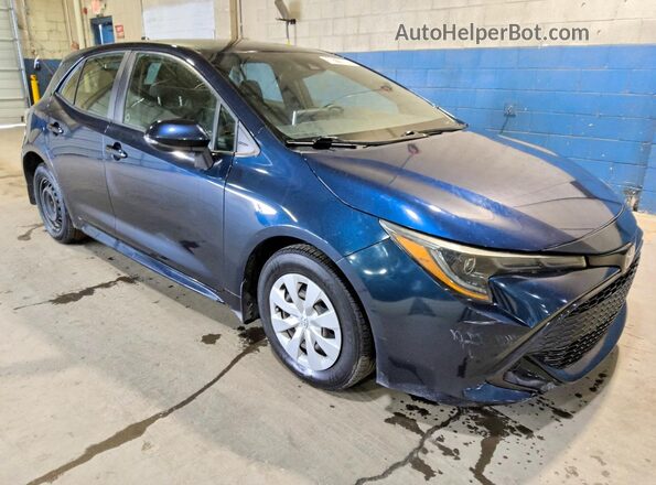 JTNK4RBE6K3037982 2019 TOYOTA COROLLA Blue წინა მარჯვენა