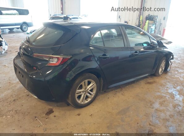 JTNK4RBE8K3050264 2019 TOYOTA COROLLA Dark Blue Задня права чверть