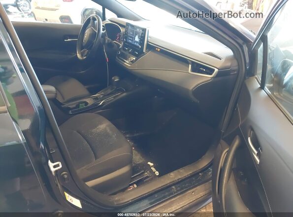 JTNK4RBE8K3050264 2019 TOYOTA COROLLA Dark Blue Вид салону спереду