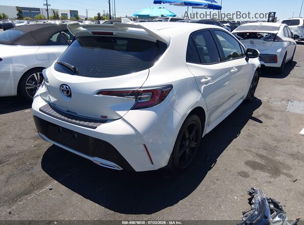 JTNK4RBEXK3008985 2019 TOYOTA COROLLA White Հետևի աջ