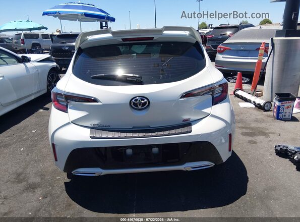 JTNK4RBEXK3008985 2019 TOYOTA COROLLA White 