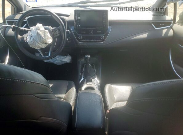 JTNK4RBEXK3041730 2019 TOYOTA COROLLA Black Widok deski rozdzielczej