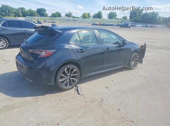 JTNK4RBEXK3041730 2019 TOYOTA COROLLA Black Tył prawy
