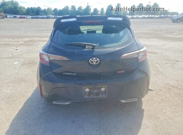 JTNK4RBEXK3041730 2019 TOYOTA COROLLA Black Widok z tyłu
