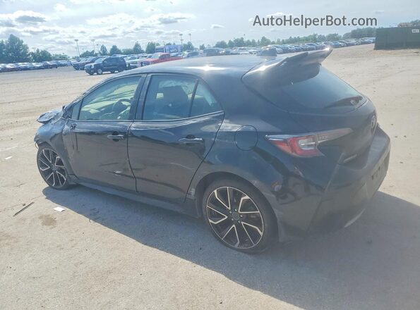 JTNK4RBEXK3041730 2019 TOYOTA COROLLA Black Tył lewy