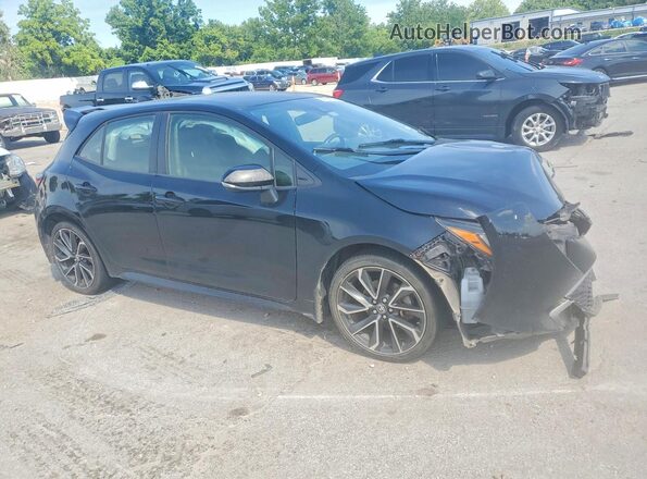 JTNK4RBEXK3041730 2019 TOYOTA COROLLA Black Przód prawy