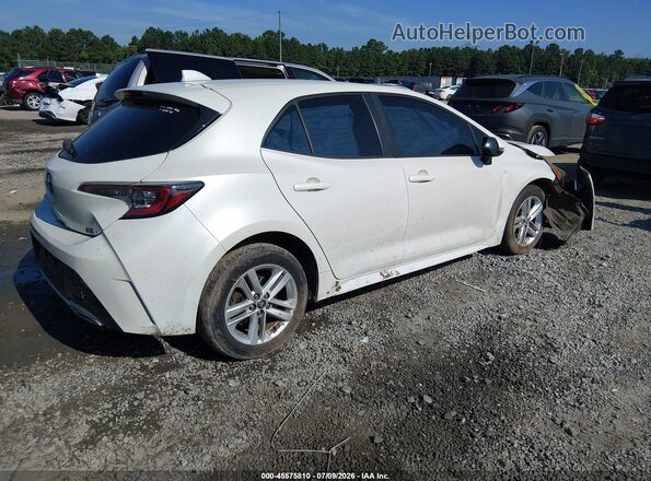 JTNK4RBEXK3056504 2019 TOYOTA COROLLA Silver Tył prawy