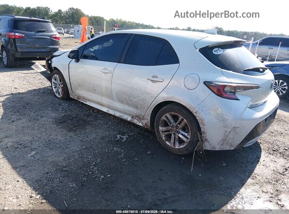 JTNK4RBEXK3056504 2019 TOYOTA COROLLA Silver Tył lewy