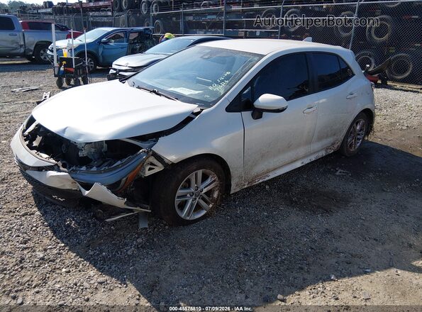 JTNK4RBEXK3056504 2019 TOYOTA COROLLA Silver Przód lewy