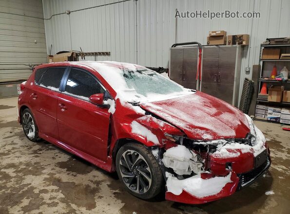 JTNKARJE1GJ516677 2016 TOYOTA SCION Red Front right