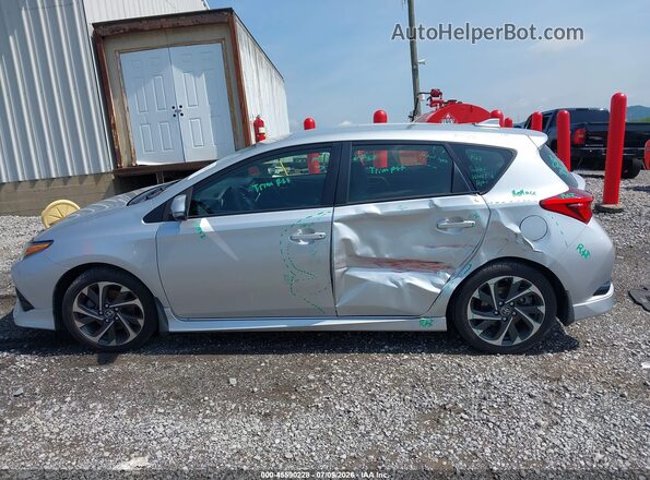 JTNKARJE2HJ550905 2017 TOYOTA COROLLA IM Silver Панорамний вид салону 360°