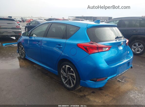 JTNKARJE4JJ558073 2018 TOYOTA COROLLA IM Blue უკანა მარცხენა