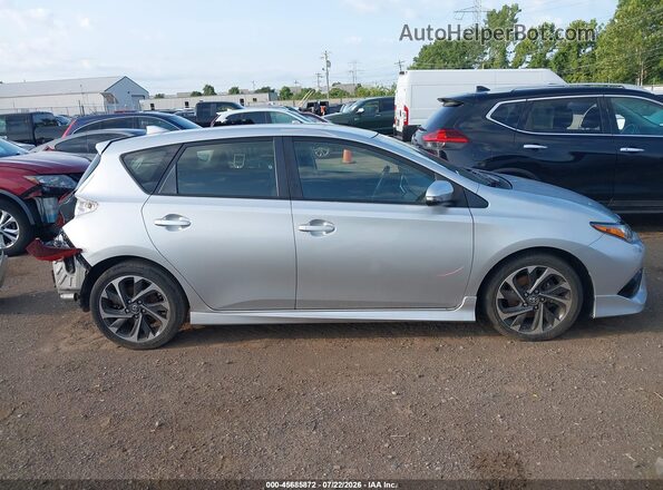 JTNKARJEXHJ535567 2017 TOYOTA COROLLA IM Серебряный Панорамный вид салона 360°