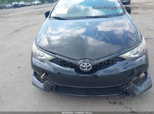 JTNKARJEXHJ537299 2017 TOYOTA COROLLA IM Black Front view