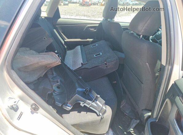 JTNKARJEXHJ543099 2017 TOYOTA COROLLA Silver Вид задніх сидінь