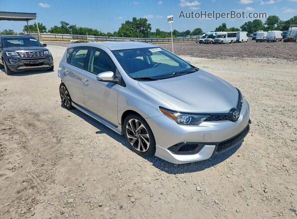 JTNKARJEXHJ543099 2017 TOYOTA COROLLA Silver Передня права чверть