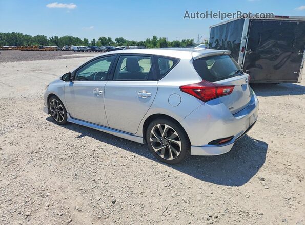 JTNKARJEXHJ543099 2017 TOYOTA COROLLA Silver Задня ліва чверть