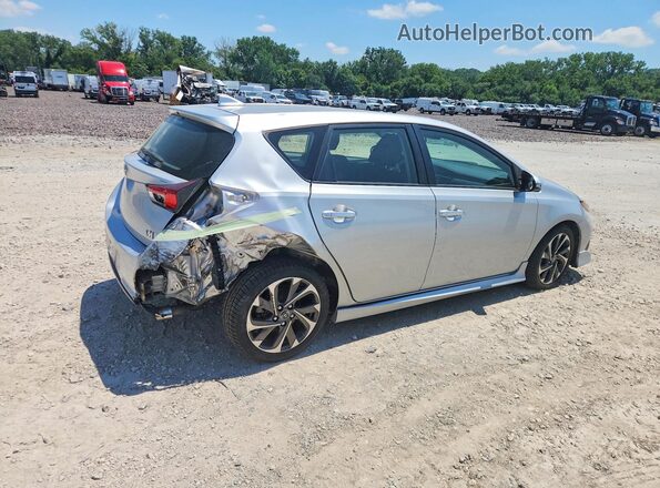 JTNKARJEXHJ543099 2017 TOYOTA COROLLA Silver Задня права чверть