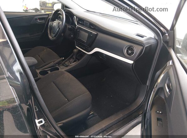 JTNKARJEXHJ550067 2017 TOYOTA COROLLA IM Black Вид салону спереду