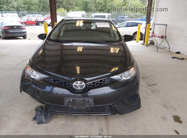 JTNKARJEXHJ550067 2017 TOYOTA COROLLA IM Black Вид щитка приладів