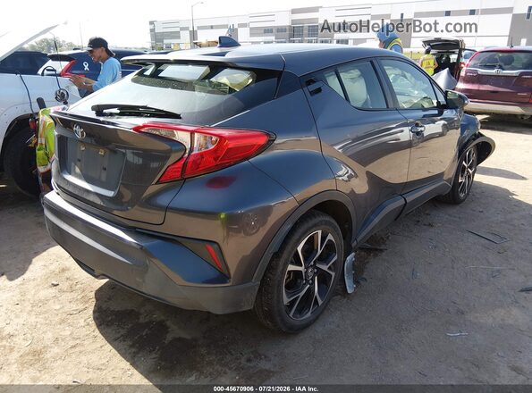 JTNKHMBX0K1036119 2019 TOYOTA C-HR Gray უკანა მარჯვენა