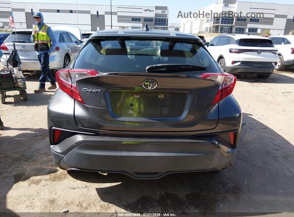 JTNKHMBX0K1036119 2019 TOYOTA C-HR Gray 