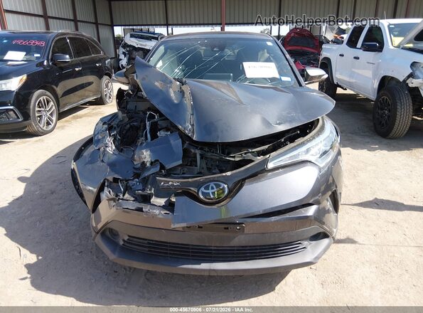 JTNKHMBX0K1036119 2019 TOYOTA C-HR Gray უკანა სალონის ხედი