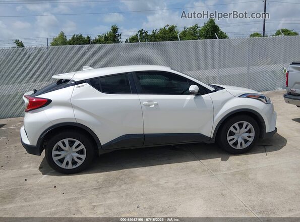 JTNKHMBX0K1060016 2019 TOYOTA C-HR White უკანა სალონის ხედი