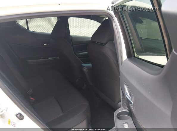 JTNKHMBX0K1060016 2019 TOYOTA C-HR White VIN კოდის სტიკერის ხედი
