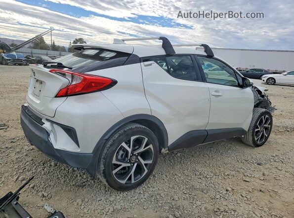 JTNKHMBX0L1076346 2020 TOYOTA C-HR White Trasero derecho