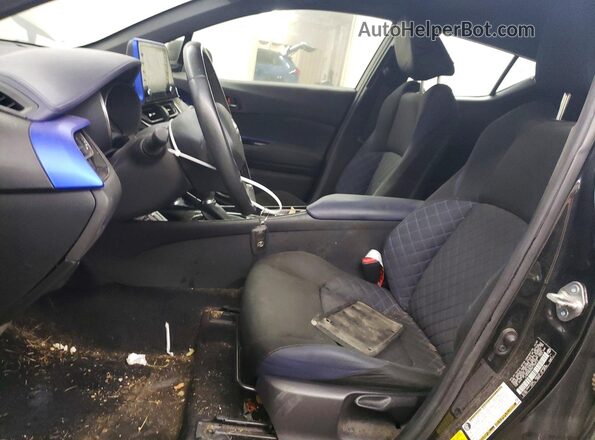 JTNKHMBX0M1102610 2021 TOYOTA C-HR Gray წინა სალონის ხედი