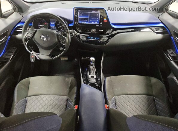 JTNKHMBX0M1108133 2021 TOYOTA C-HR White Dashboard view
