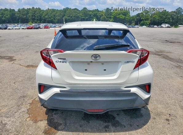 JTNKHMBX1K1015506 2019 TOYOTA C-HR White Widok z tyłu