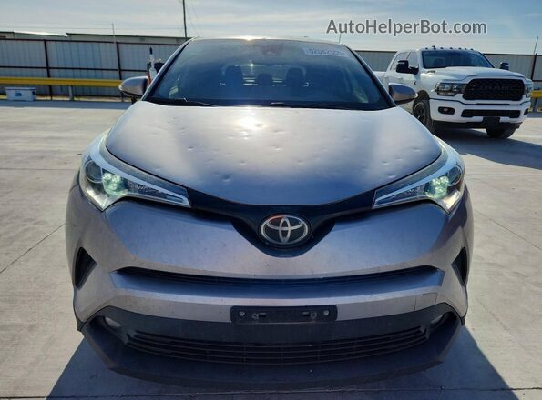JTNKHMBX1K1028756 2019 TOYOTA C-HR Silver Widok z przodu