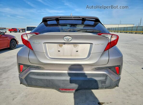 JTNKHMBX1K1028756 2019 TOYOTA C-HR Silver Widok z tyłu