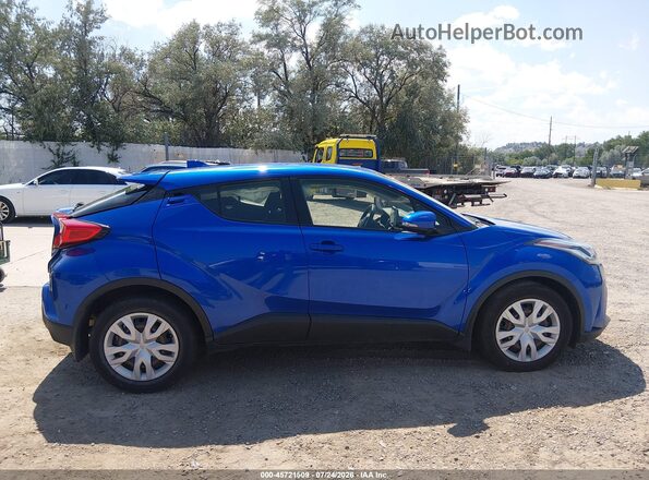 JTNKHMBX1L1076243 2020 TOYOTA C-HR Blue Vista interior trasera