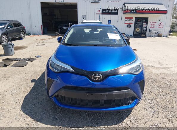 JTNKHMBX1L1076243 2020 TOYOTA C-HR Blue Vista del cuadro de instrumentos